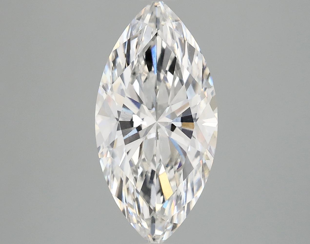 3.06 Carat Marquise Shaped Ideal Cut VS1 IGI Certified Lab Grown Diamond
