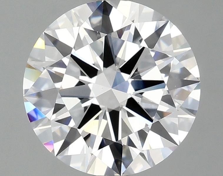 2.5 Carat Round Shaped Excellent Cut VVS2 IGI Certified Lab Grown Diamond