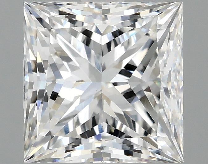 1.98 Carat Princess Shaped Ideal Cut VS1 IGI Certified Lab Grown Diamond