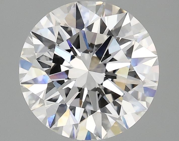 2.08 Carat Round Shaped Ideal Cut VVS2 IGI Certified Lab Grown Diamond