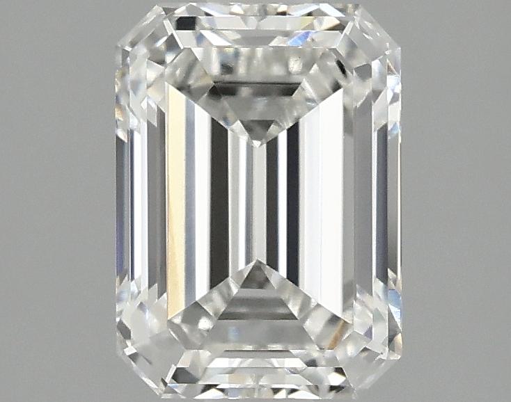 1.98 Carat Emerald Shaped Excellent Cut VVS2 IGI Certified Lab Grown Diamond