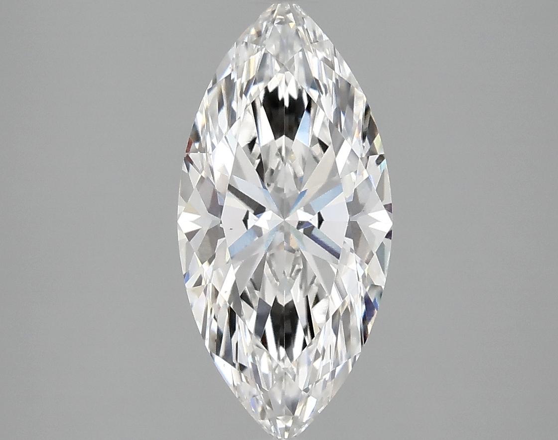 2.08 Carat Marquise Shaped Excellent Cut VS1 IGI Certified Lab Grown Diamond