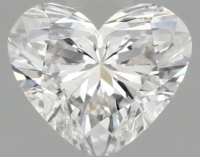 0.97 Carat Heart Shaped Excellent Cut VVS2 IGI Certified Lab Grown Diamond