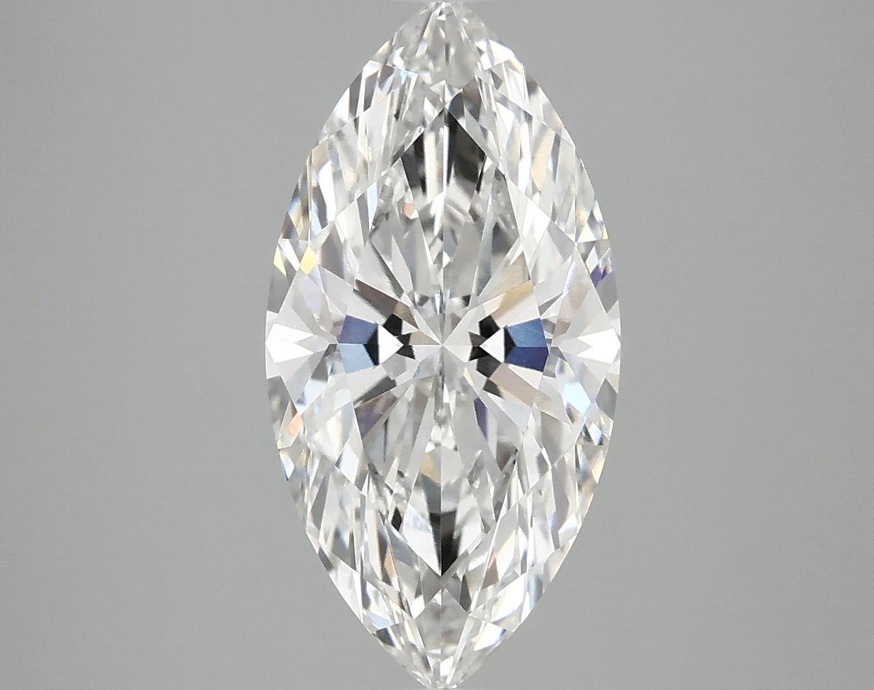 3.08 Carat Marquise Shaped Ideal Cut VS1 IGI Certified Lab Grown Diamond