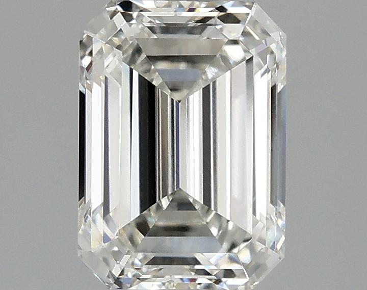 2.1 Carat Emerald Shaped Excellent Cut VVS2 IGI Certified Lab Grown Diamond