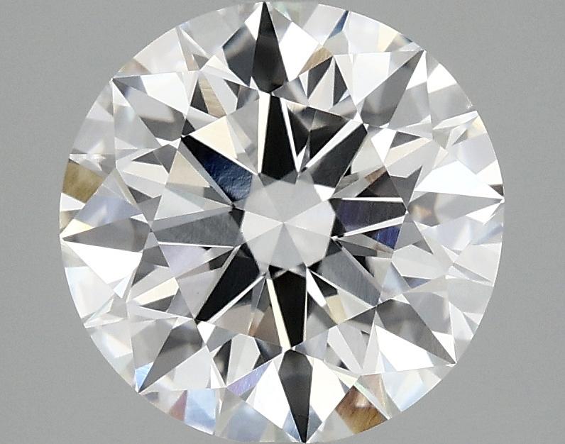 3.08 Carat Round Shaped Ideal Cut VVS2 IGI Certified Lab Grown Diamond