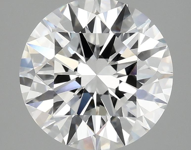 3.04 Carat Round Shaped Ideal Cut VVS2 IGI Certified Lab Grown Diamond