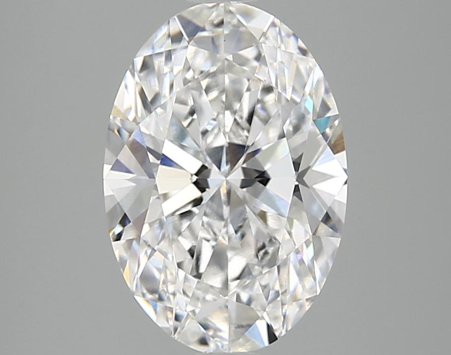 3.02 Carat Oval Shaped Ideal Cut VVS2 IGI Certified Lab Grown Diamond