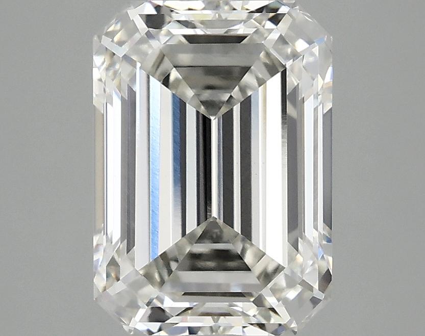3.1 Carat Emerald Shaped Ideal Cut VVS2 IGI Certified Lab Grown Diamond