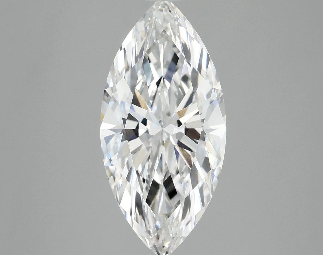 3.02 Carat Marquise Shaped Excellent Cut VVS2 IGI Certified Lab Grown Diamond