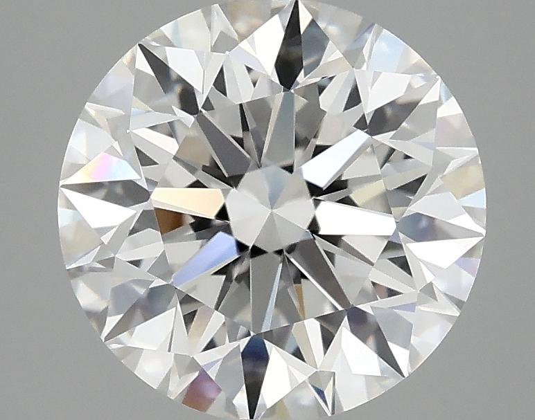 3.1 Carat Round Shaped Excellent Cut VVS2 IGI Certified Lab Grown Diamond