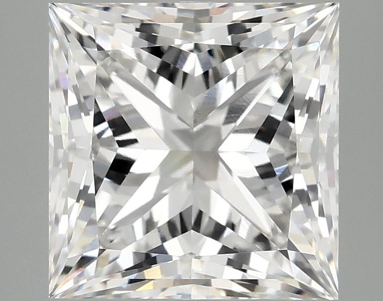 4.13 Carat Princess Shaped Ideal Cut VVS2 IGI Certified Lab Grown Diamond