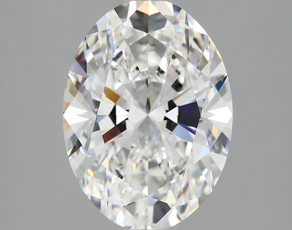 3.08 Carat Oval Shaped Excellent Cut VVS2 IGI Certified Lab Grown Diamond