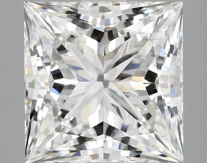 2.91 Carat Princess Shaped Ideal Cut VVS2 IGI Certified Lab Grown Diamond