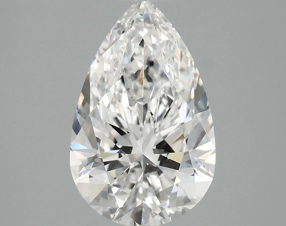 2.05 Carat Pear Shaped Ideal Cut VS1 IGI Certified Lab Grown Diamond