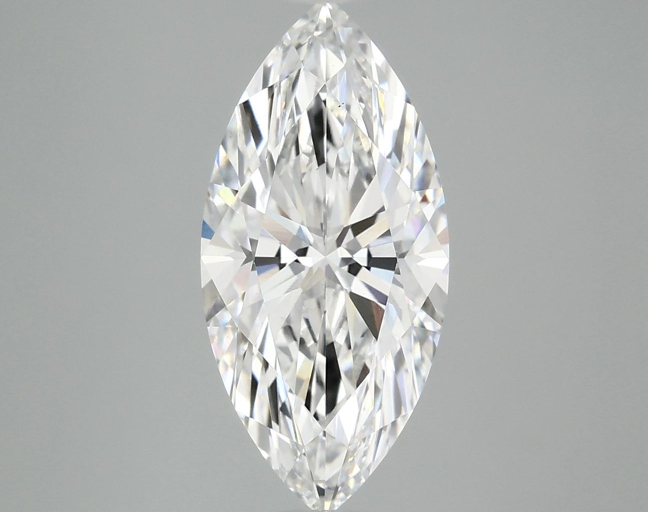 3.09 Carat Marquise Shaped Excellent Cut VS1 IGI Certified Lab Grown Diamond