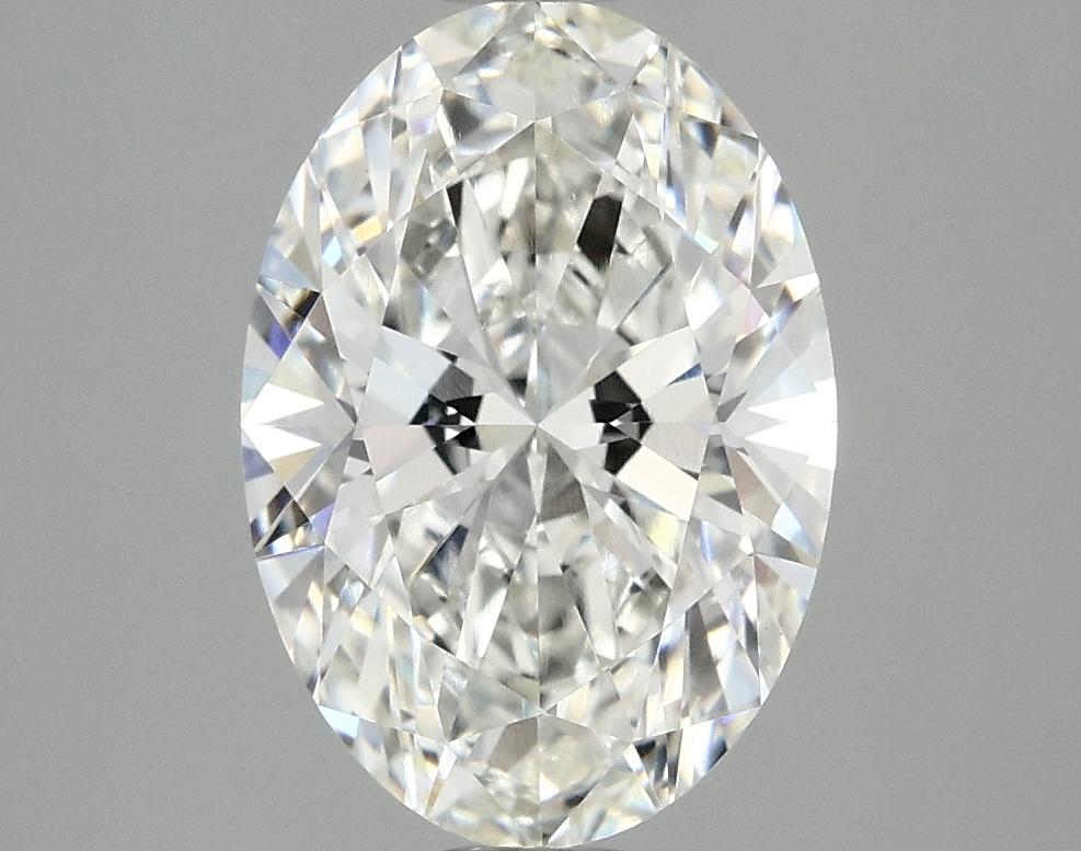3.03 Carat Oval Shaped Ideal Cut VVS2 IGI Certified Lab Grown Diamond