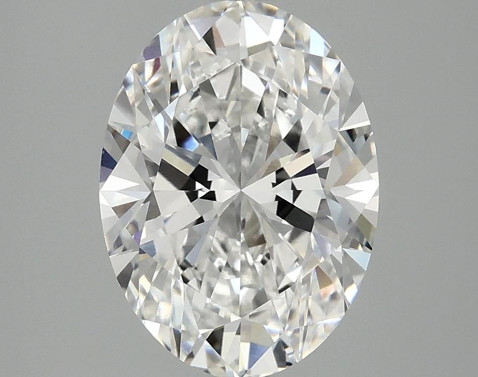 3.07 Carat Oval Shaped Excellent Cut VVS2 IGI Certified Lab Grown Diamond