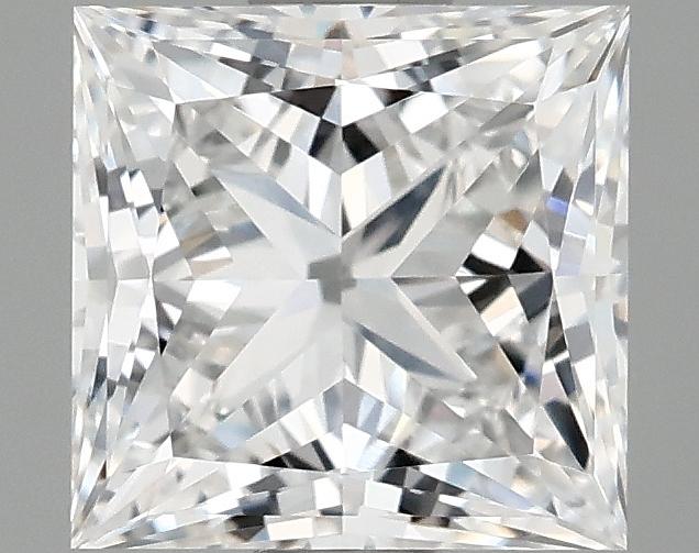 0.98 Carat Princess Shaped Ideal Cut VVS2 IGI Certified Lab Grown Diamond