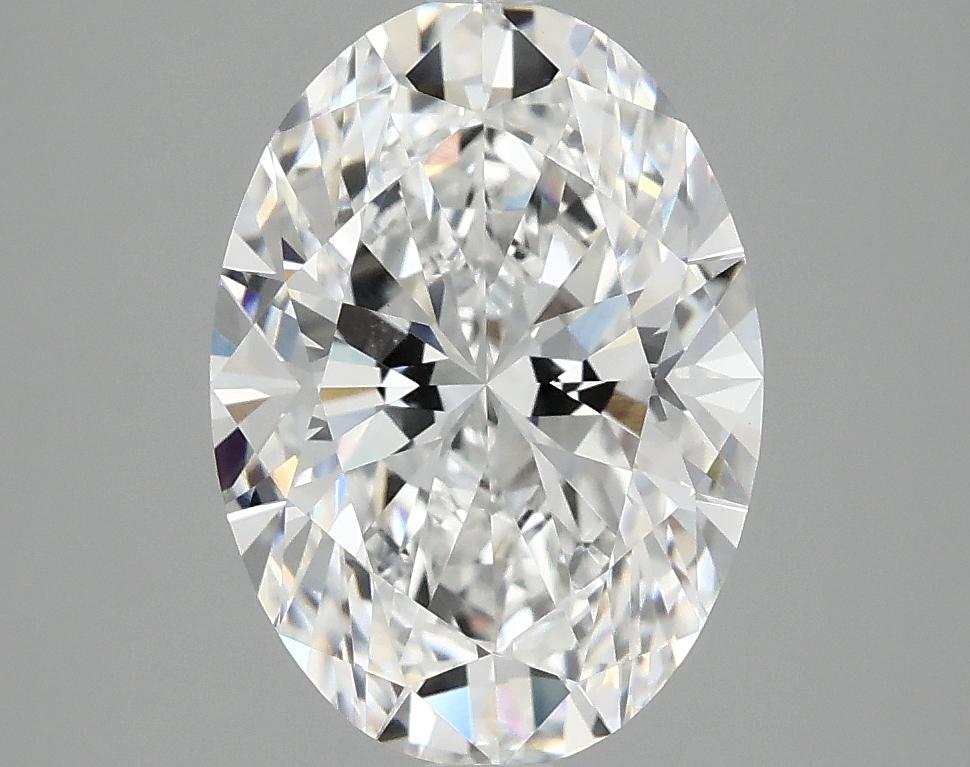3.09 Carat Oval Shaped Ideal Cut VVS2 IGI Certified Lab Grown Diamond