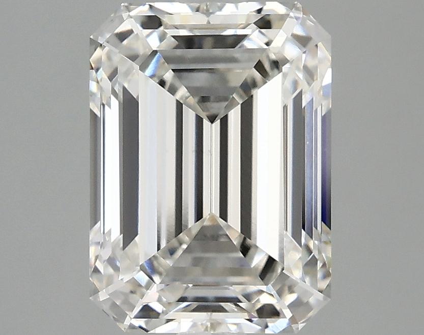 2.97 Carat Emerald Shaped Excellent Cut VS1 IGI Certified Lab Grown Diamond