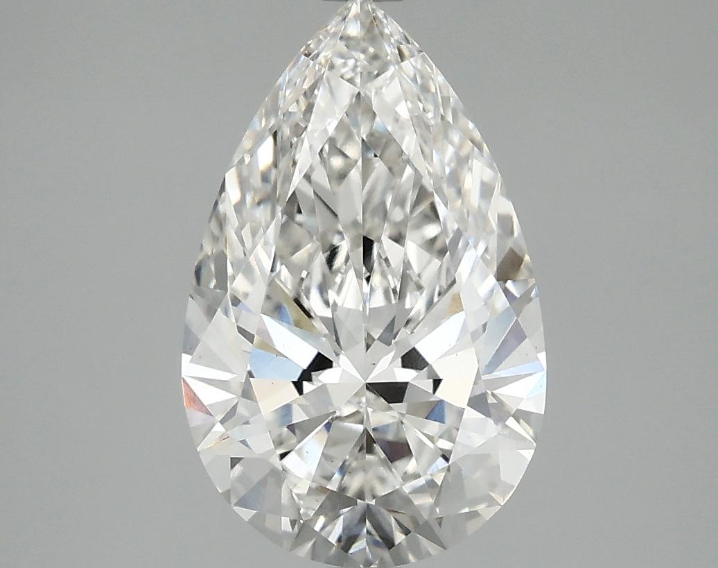 2.5 Carat Pear Shaped Ideal Cut VS1 IGI Certified Lab Grown Diamond