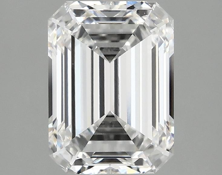 2.09 Carat Emerald Shaped Excellent Cut VVS2 IGI Certified Lab Grown Diamond