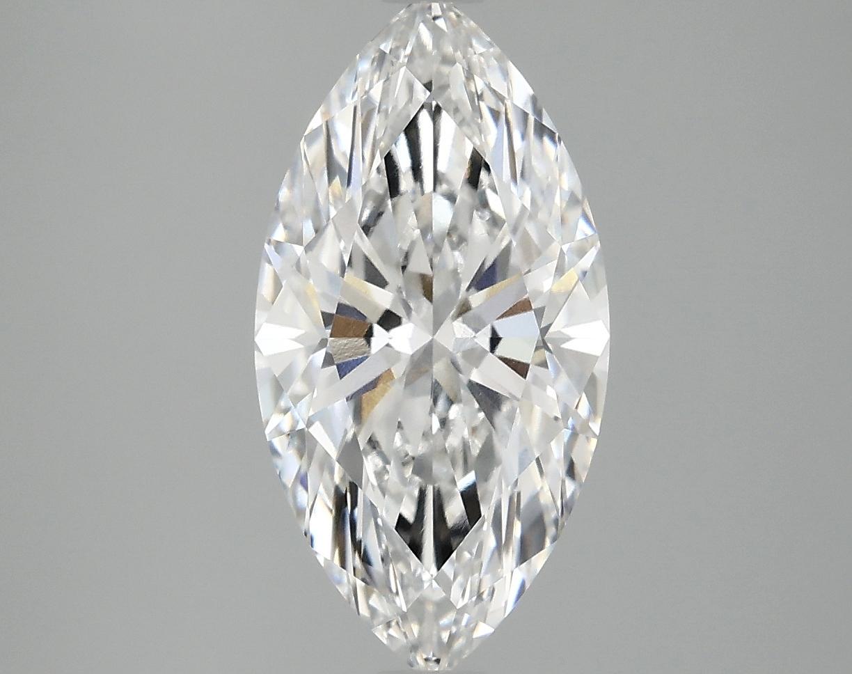 3.09 Carat Marquise Shaped Ideal Cut VVS2 IGI Certified Lab Grown Diamond