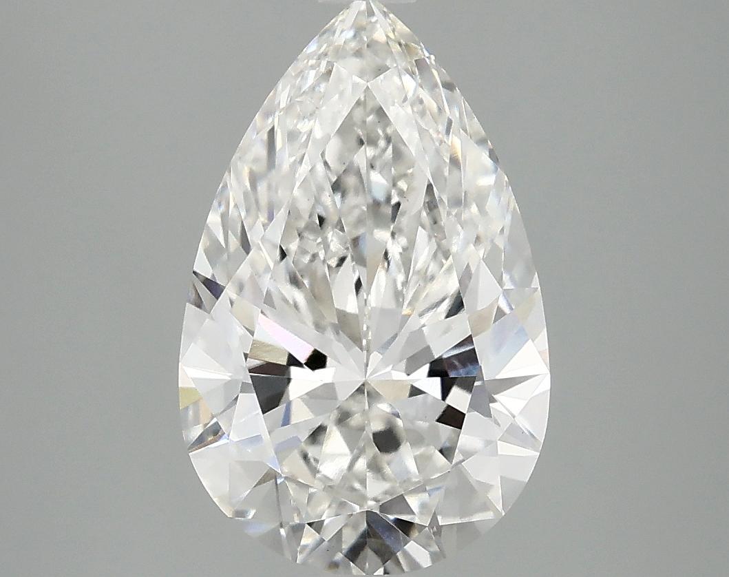 3.01 Carat Pear Shaped Ideal Cut VVS2 IGI Certified Lab Grown Diamond