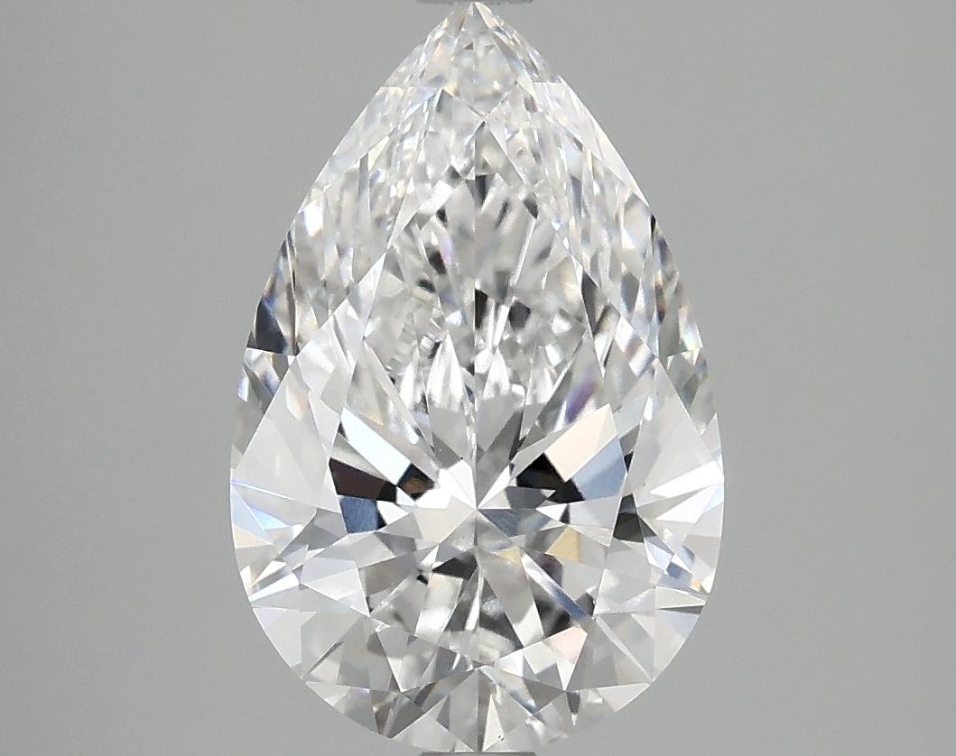 3.04 Carat Pear Shaped Excellent Cut VS1 IGI Certified Lab Grown Diamond