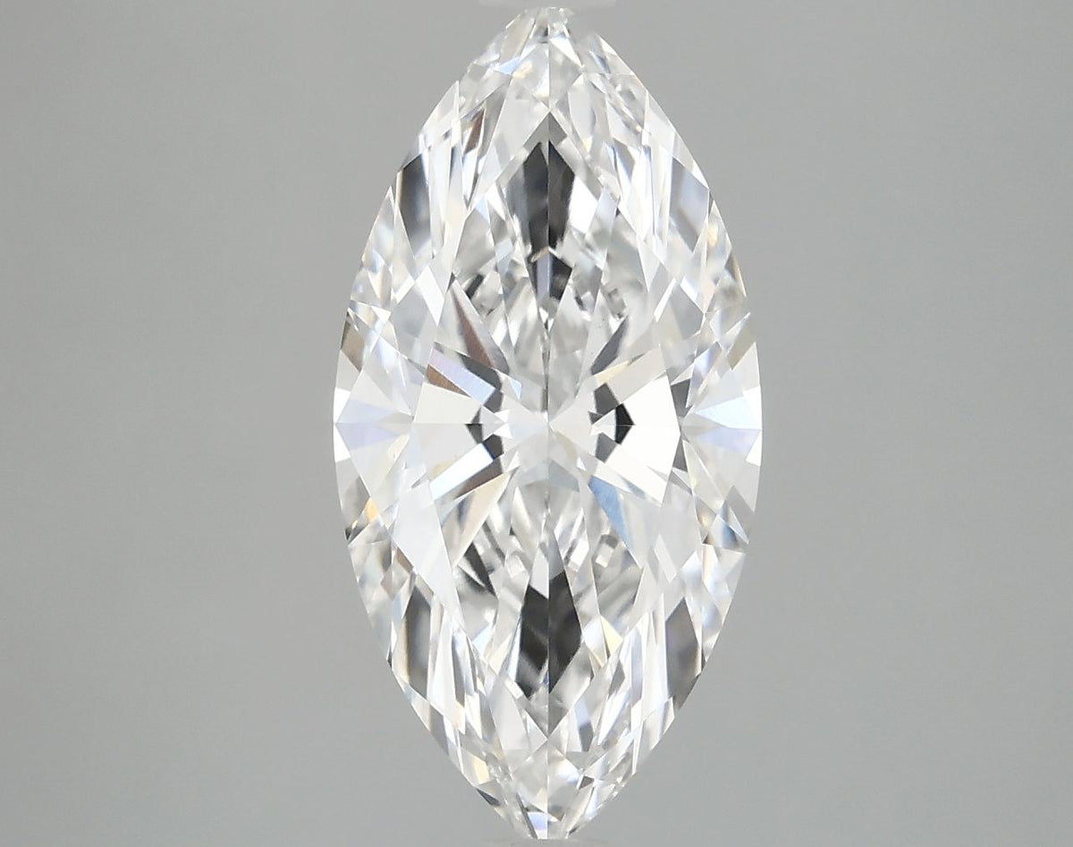 2.97 Carat Marquise Shaped Ideal Cut VVS2 IGI Certified Lab Grown Diamond