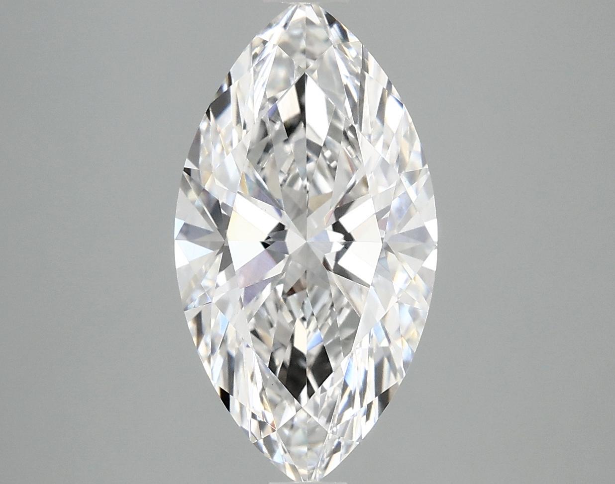 3.09 Carat Marquise Shaped Excellent Cut VS1 IGI Certified Lab Grown Diamond