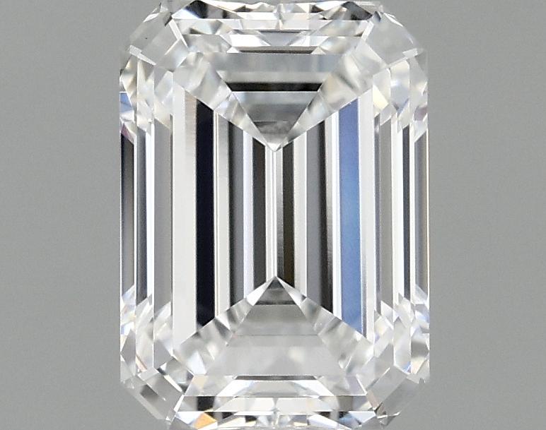 0.99 Carat Emerald Shaped Ideal Cut VVS2 IGI Certified Lab Grown Diamond