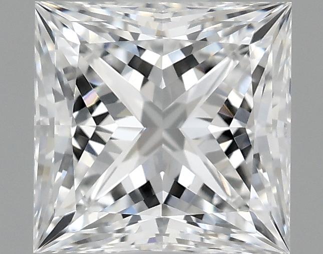 0.97 Carat Princess Shaped Ideal Cut VVS2 IGI Certified Lab Grown Diamond