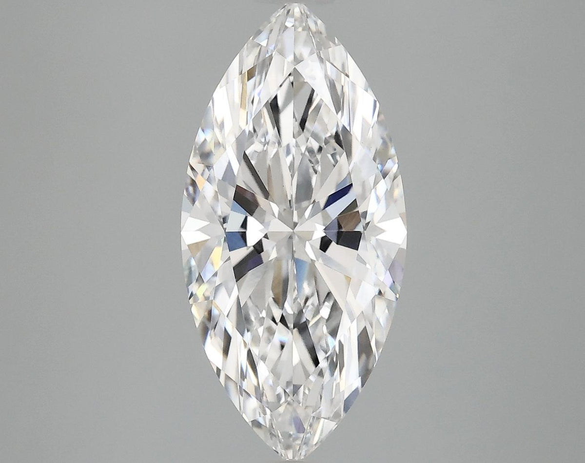 3.06 Carat Marquise Shaped Excellent Cut VS1 IGI Certified Lab Grown Diamond