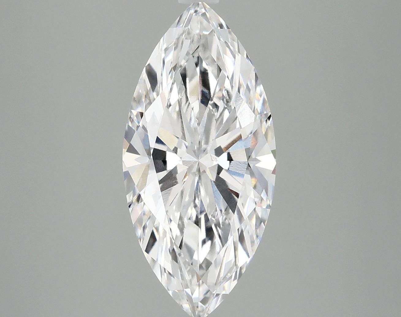 3.07 Carat Marquise Shaped Excellent Cut VS1 IGI Certified Lab Grown Diamond