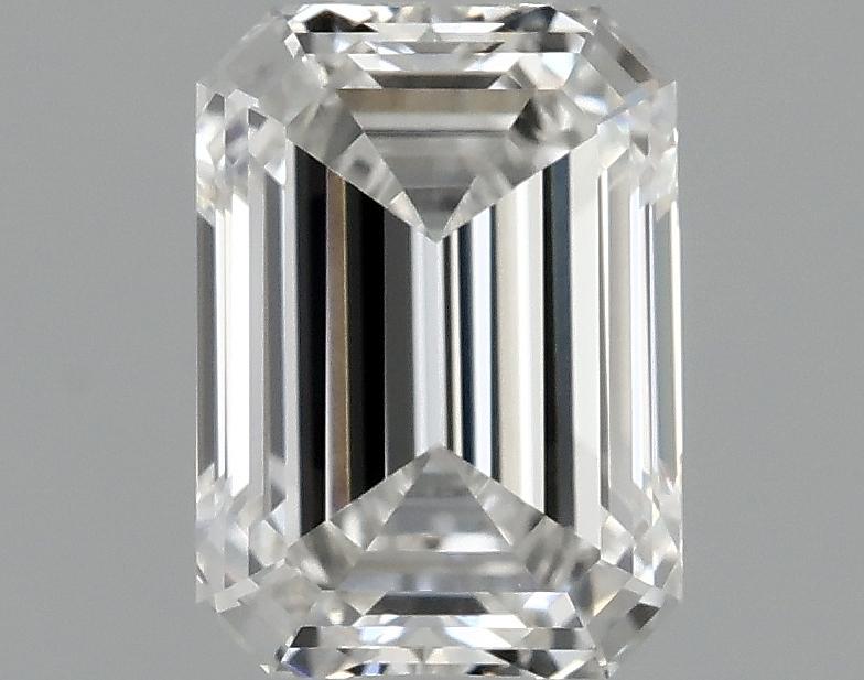 1.07 Carat Emerald Shaped Excellent Cut VVS2 IGI Certified Lab Grown Diamond