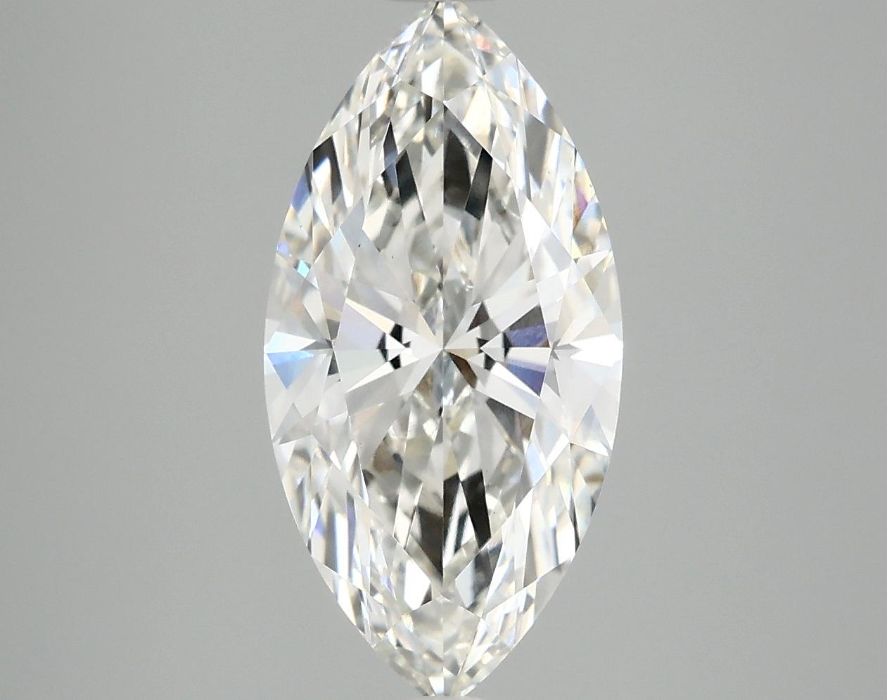 3.08 Carat Marquise Shaped Ideal Cut VS1 IGI Certified Lab Grown Diamond