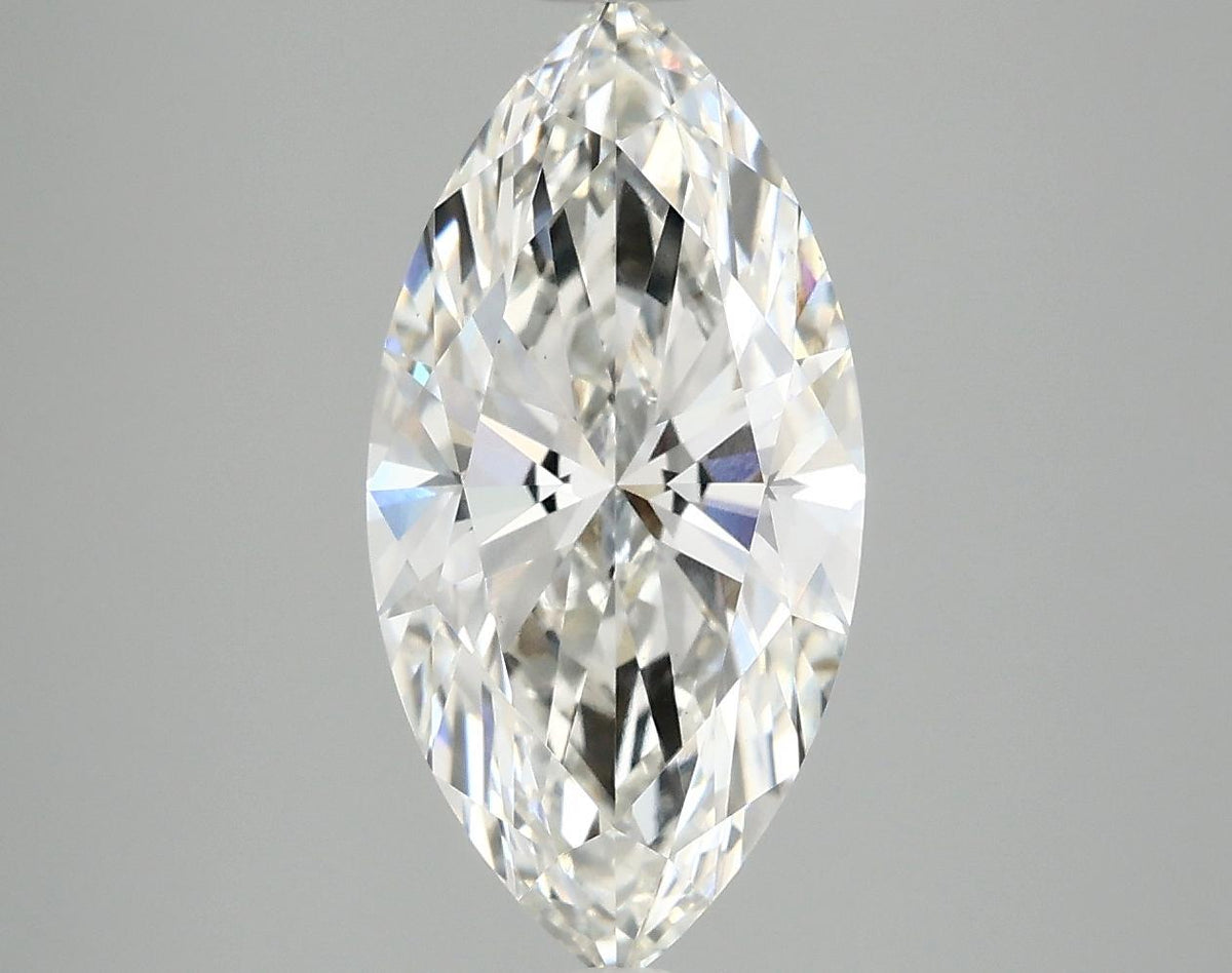 3.08 Carat Marquise Shaped Ideal Cut VS1 IGI Certified Lab Grown Diamond