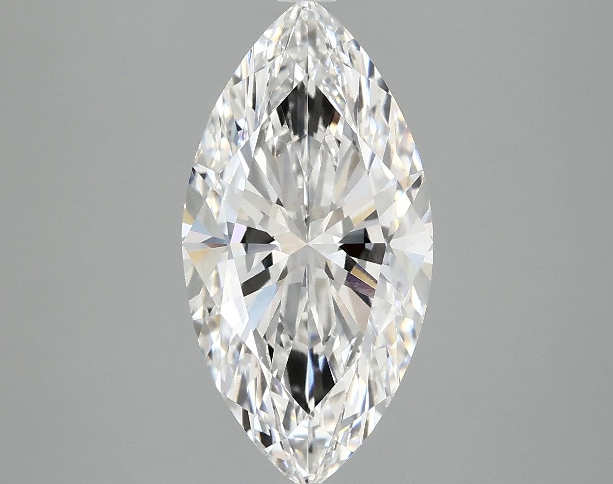 3.1 Carat Marquise Shaped Ideal Cut VVS2 IGI Certified Lab Grown Diamond