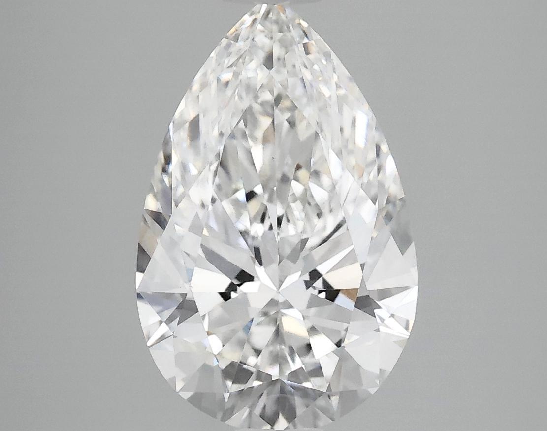 3.09 Carat Pear Shaped Ideal Cut VS1 IGI Certified Lab Grown Diamond