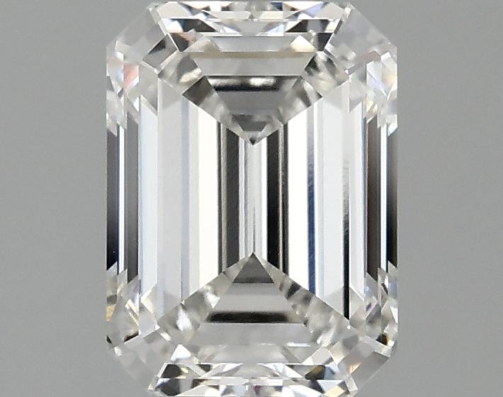 2.01 Carat Emerald Shaped Excellent Cut VVS1 IGI Certified Lab Grown Diamond
