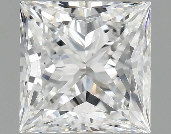 0.98 Carat Princess Shaped Ideal Cut VVS2 IGI Certified Lab Grown Diamond