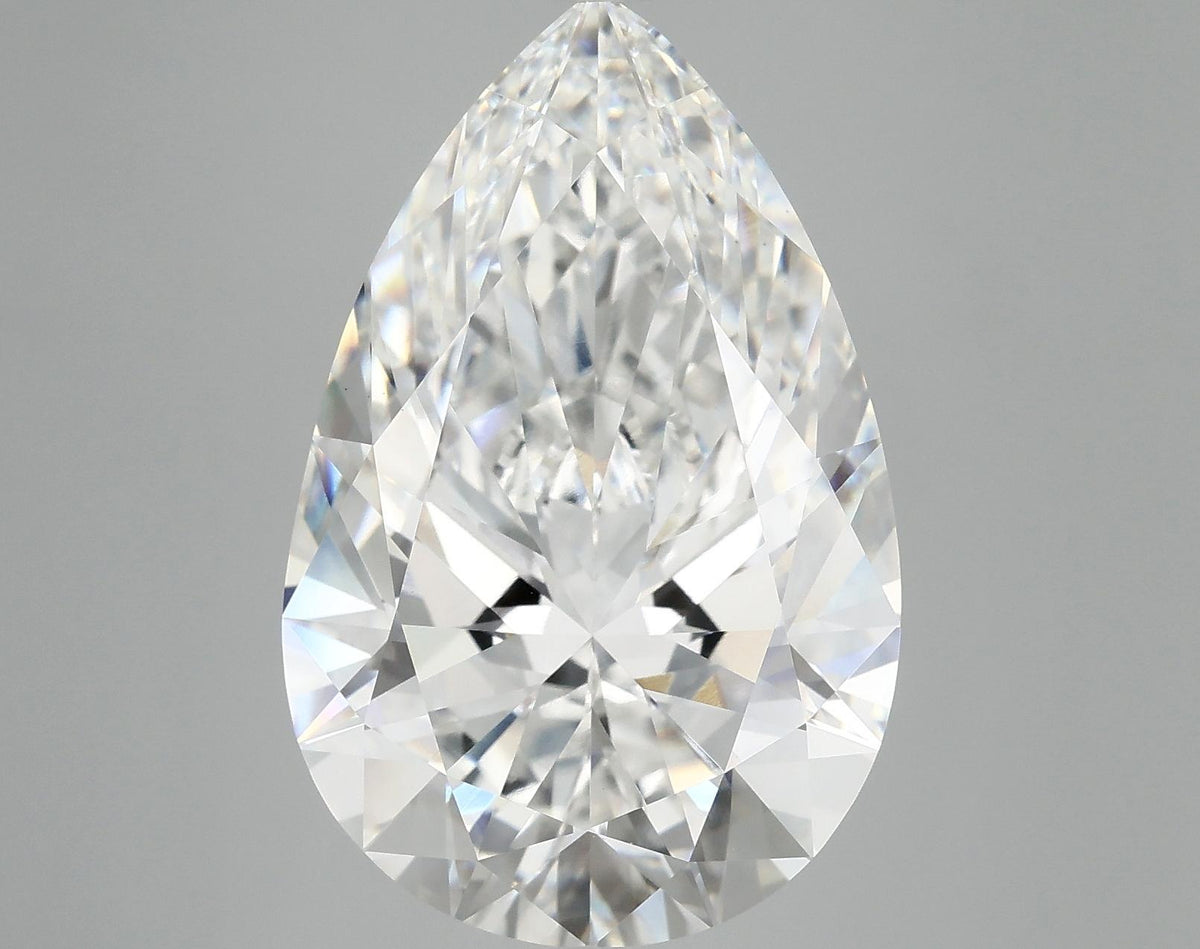 10.18 Carat Pear Shaped Ideal Cut VVS2 IGI Certified Lab Grown Diamond