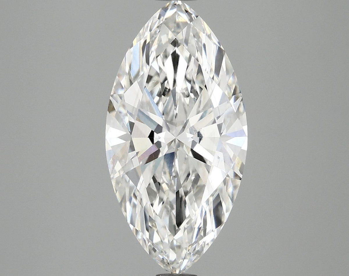 2.88 Carat Marquise Shaped Ideal Cut VS2 IGI Certified Lab Grown Diamond