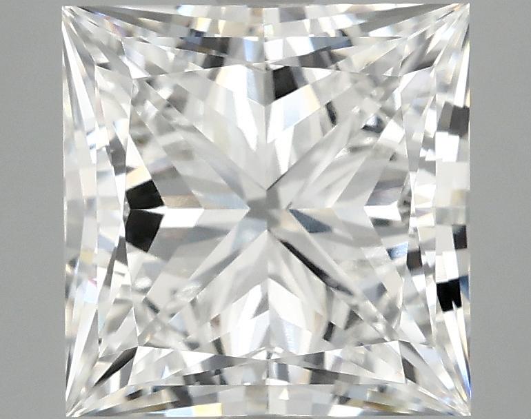 4.26 Carat Princess Shaped Ideal Cut VVS2 IGI Certified Lab Grown Diamond