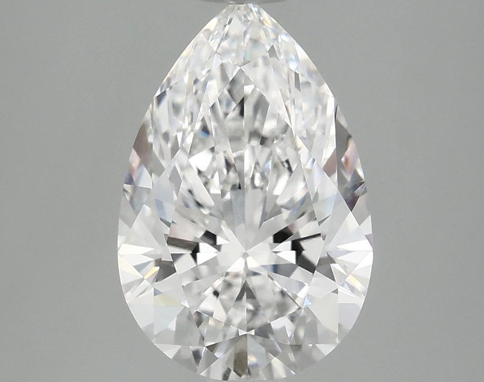 2.55 Carat Pear Shaped Excellent Cut VS1 IGI Certified Lab Grown Diamond