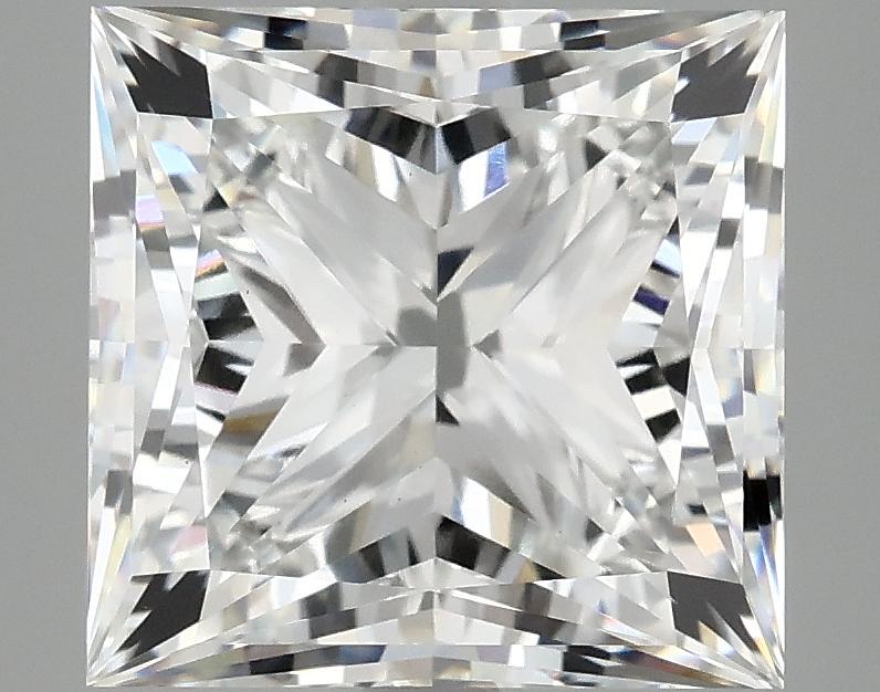 4.88 Carat Princess Shaped Ideal Cut VVS2 IGI Certified Lab Grown Diamond
