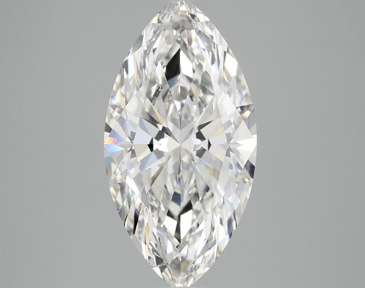 3.08 Carat Marquise Shaped Ideal Cut VS1 IGI Certified Lab Grown Diamond