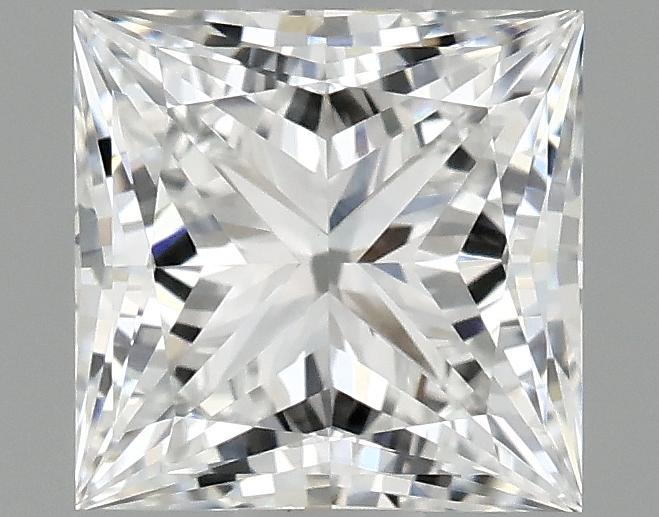 0.98 Carat Princess Shaped Ideal Cut VVS2 IGI Certified Lab Grown Diamond